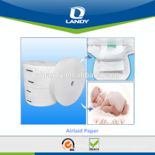 Baby diaper raw material Airlaid with SAP